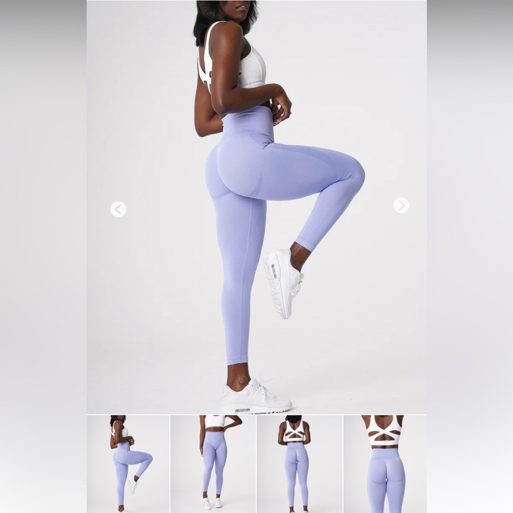 NVGTN Periwinkle Contour Seamless Leggings